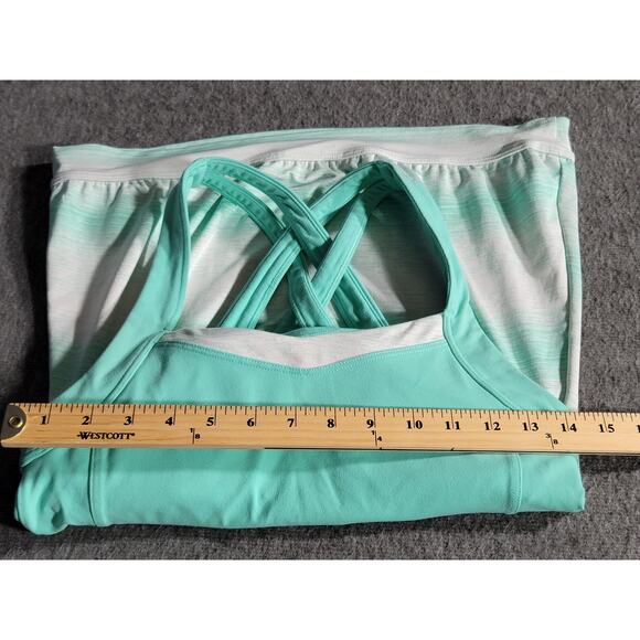 Athleta Stride Crunch And Punch Tank Top Mint Green Women's Size Small - Picture 15 of 15